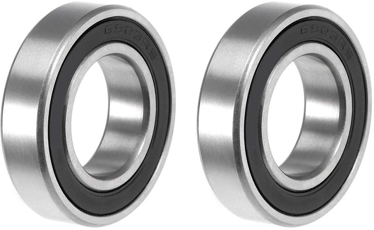 sourcing map Abec-3 lagers 6700-6900 dunwandige kogellagers 6903-2Rs