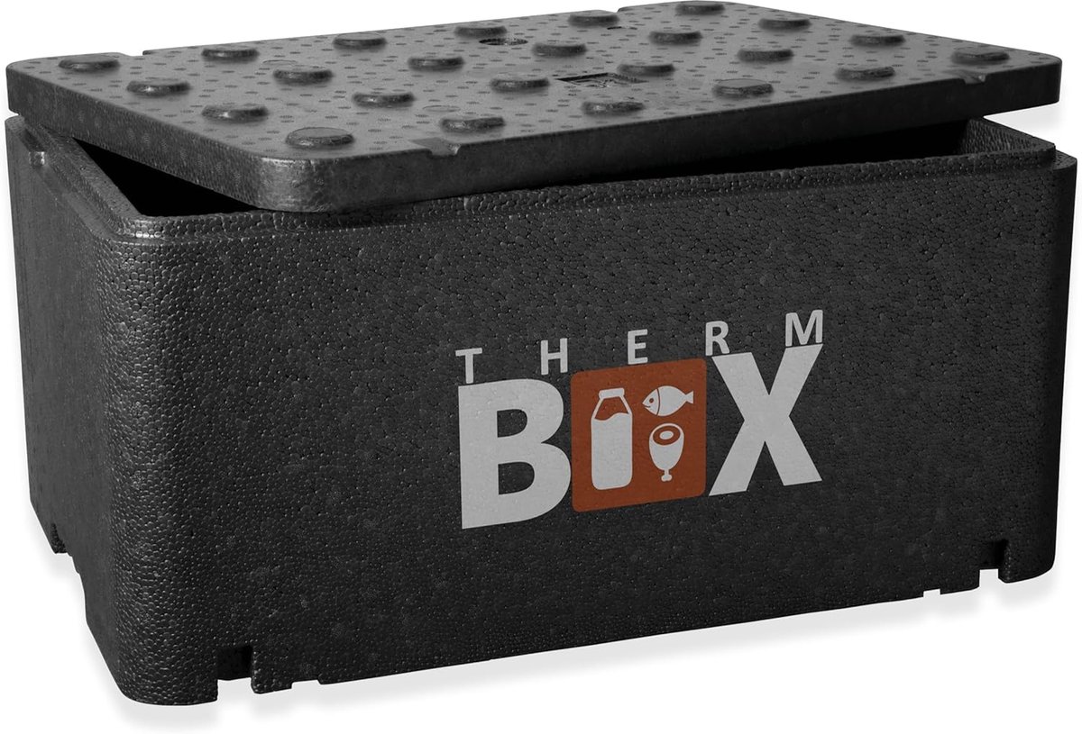 Thermo box 46 liter - Styropor - Stapelbaar - Ideaal voor warm en koud bewaren - ShopVlot