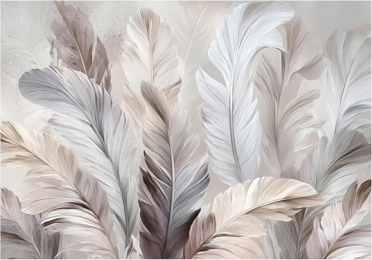 Behang met foto's, Modern, 400x280cm Hoogwaardig vliesbehang voor