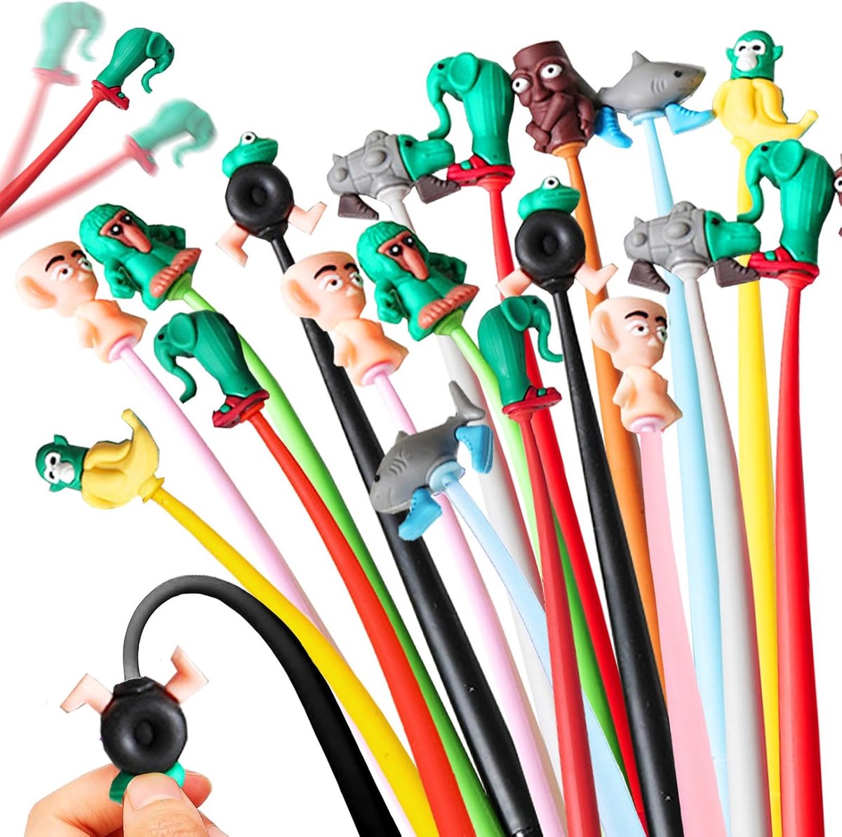 32 stuks Tung Tung Tung Sahur grappige pennen voor kinderen, Kawaii