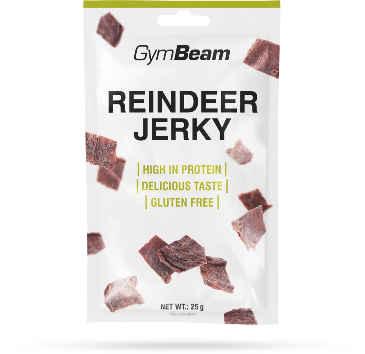 GymBeam Rendier gedroogd vlees 25 g