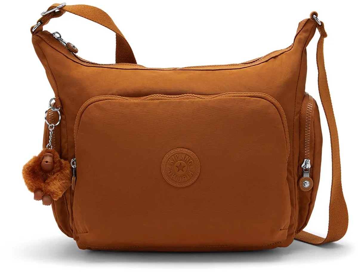 Kipling Gabb 12l Schoudertas Bruin Man