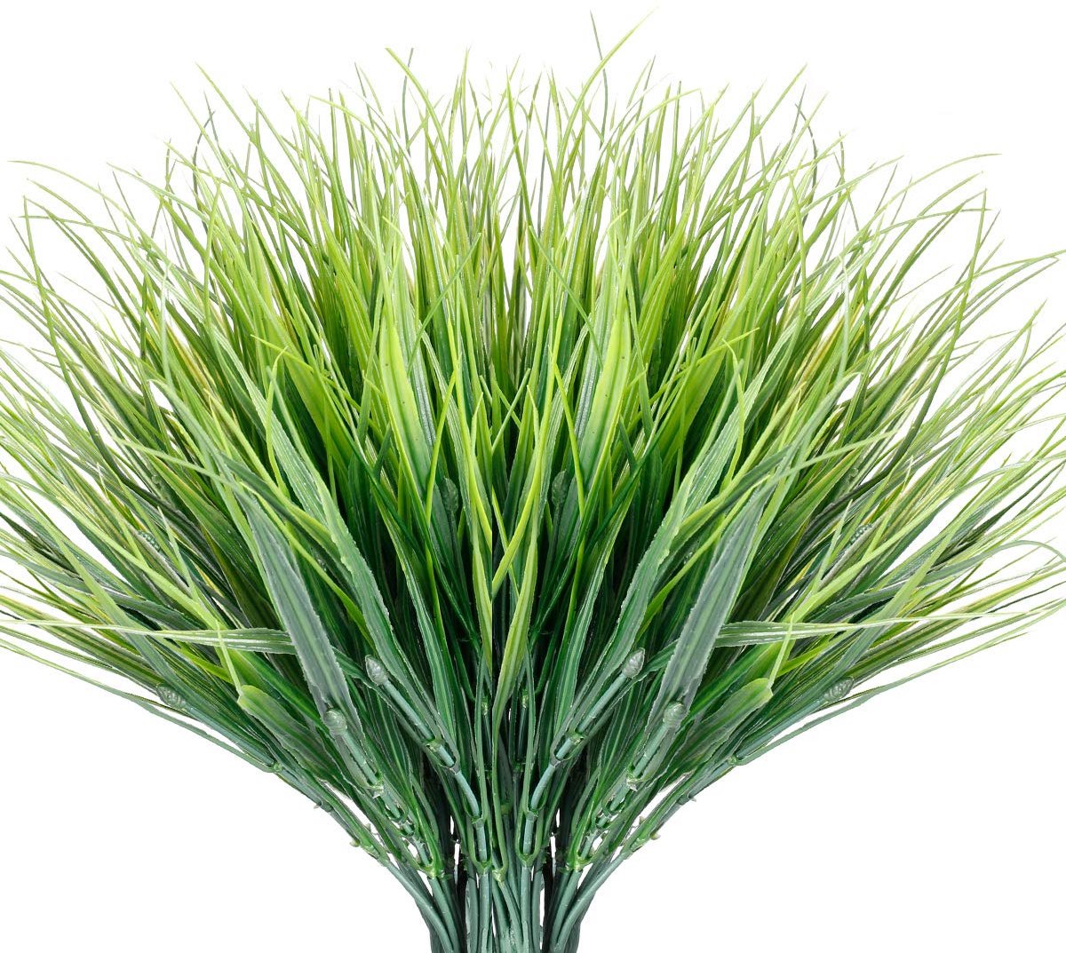 SnelShoppen - 12 Bundels Kunstgras Buiten - UV-Bestendig Nepgras - Vervaagt Niet - Kunststoffen voor Tuin, Raamdoos Decoratie - Groen Gras