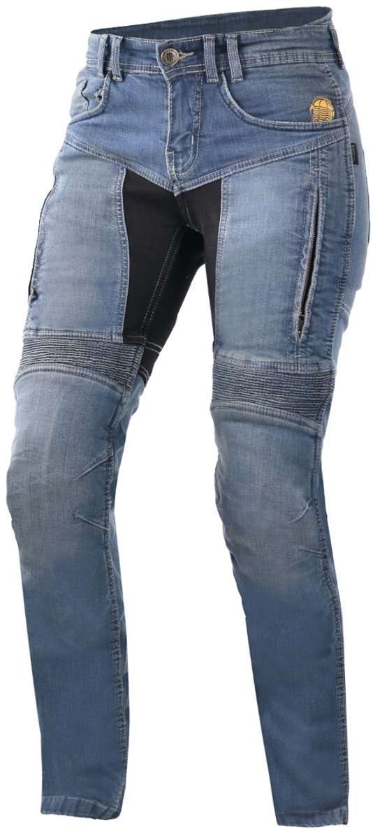 Trilobite Parado Doublelayer Slim Dames Motorfiets Jeans