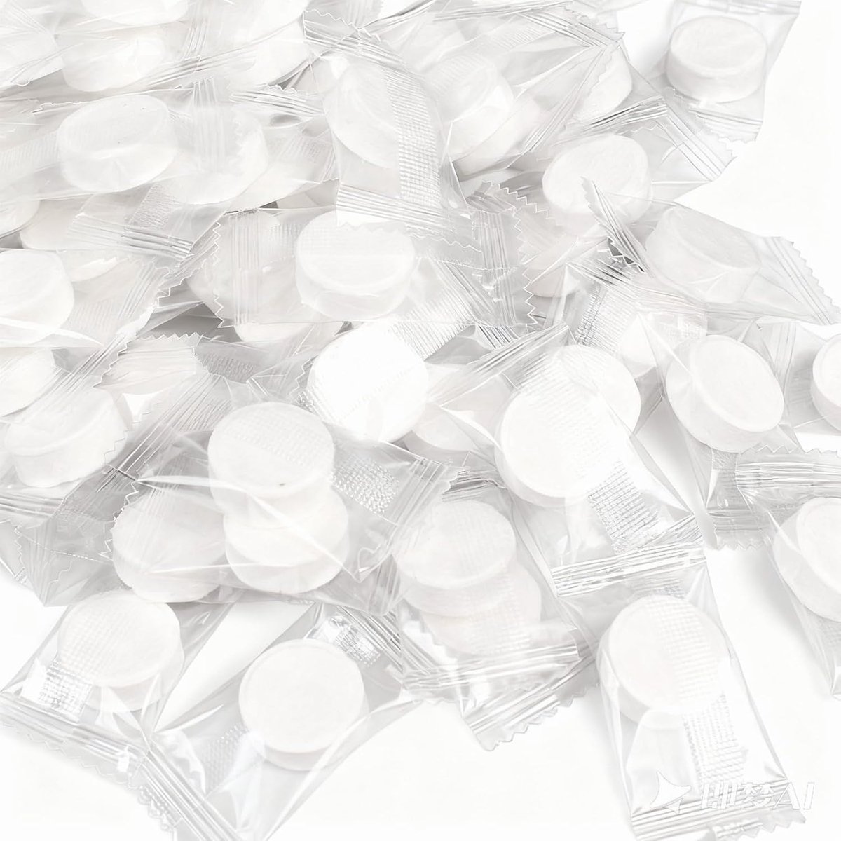 Handdoeken, tabletten, 25 x 19 cm, groot, ruimtebesparend, zacht, gecomprimeerd van biologisch afbreekbare katoenvezel, voor volwassenen