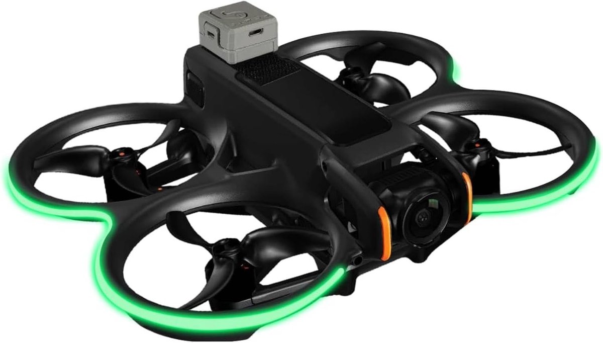 Led-lichtstrip voor DJI Avata 2 accessoires, anti-botsingslicht, nachtvliegen, waarschuwingslichtstrip, compatibel met Avata 2 (groen)