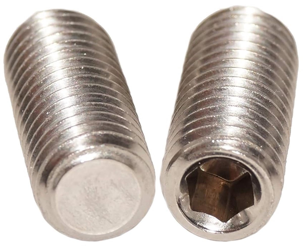 M5 x 8 met binnenzeskant en kegelkop, 25 stuks, madenschroeven, Iso