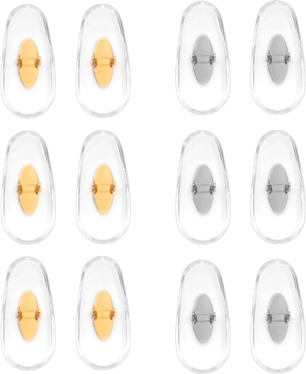 6 Paar Vervangende Neuspads, Vervangende Neuspads voor Ray Ban