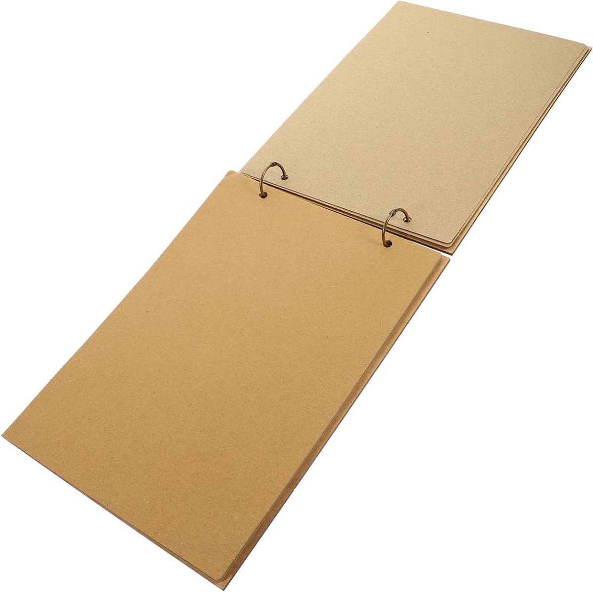 Gastenboek Bruiloft - Trouwboek Handtekeningen - Herinneringen Vastleggen - Houten Uiterlijk - 26.5X19CM - Bruin