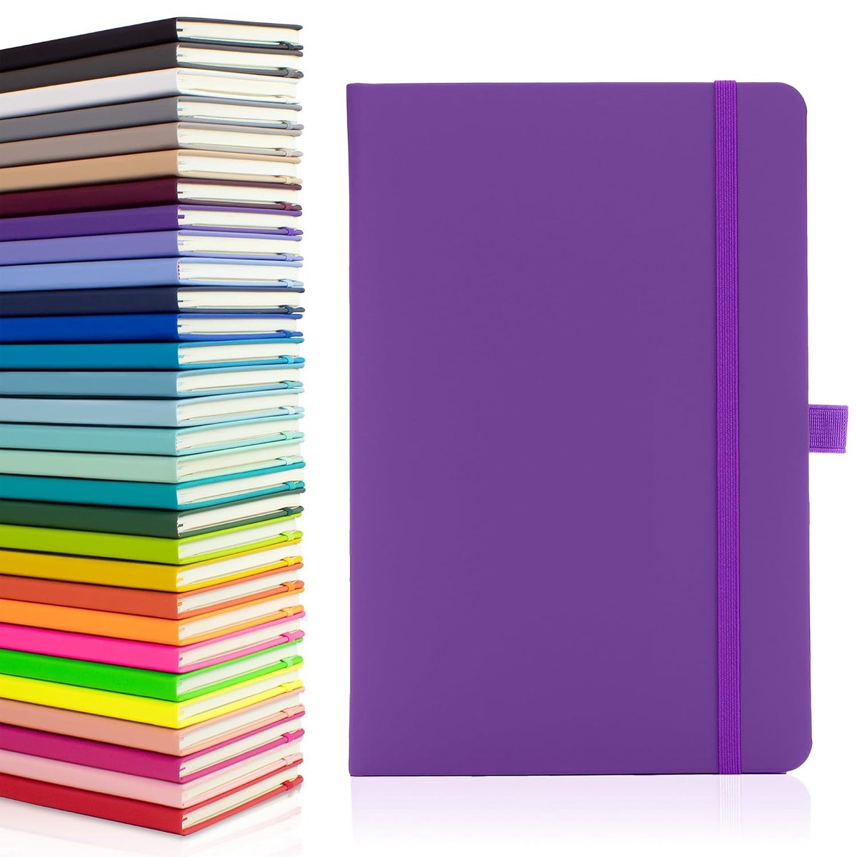 Notitieboek A5 - Lijnd papier - Hard cover - Ideaal voor notities - ShopVlot