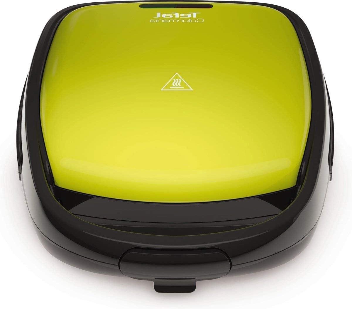 Wafelijzer Snack Time - Wafelmaker Panini - Snacks Maken - Verwisselbare Platen - Compact - Zwart