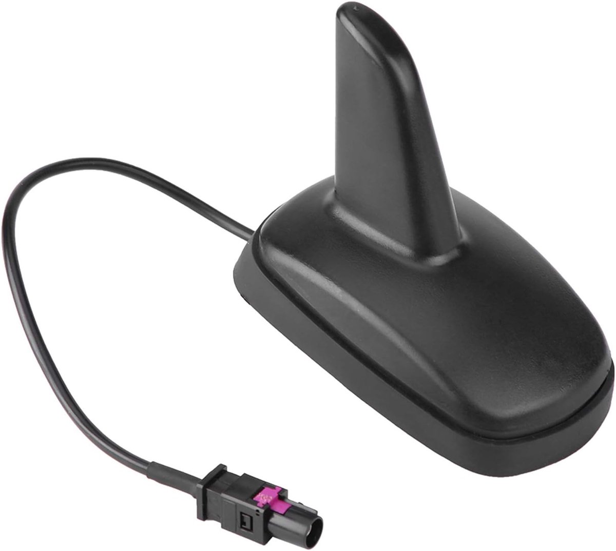 Antenne voor autodak, haaienvin, auto, dakantenne, zwart, AM-radio-antenne met mannelijke connector