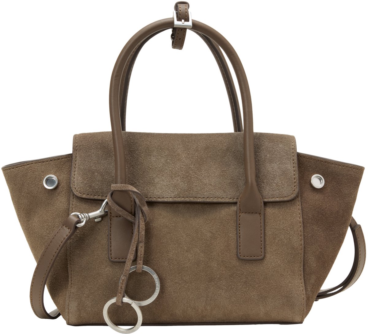 Marc O'Polo handtas schoudertas Gitty Shopper Faded Brown bruine