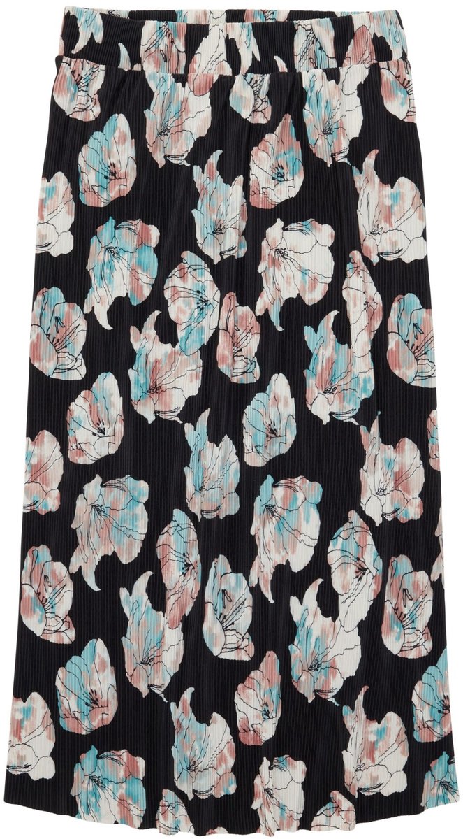 Tom Tailor - Rok - Maat 38 - Vrouwen - 32413 tie dye f - polyester