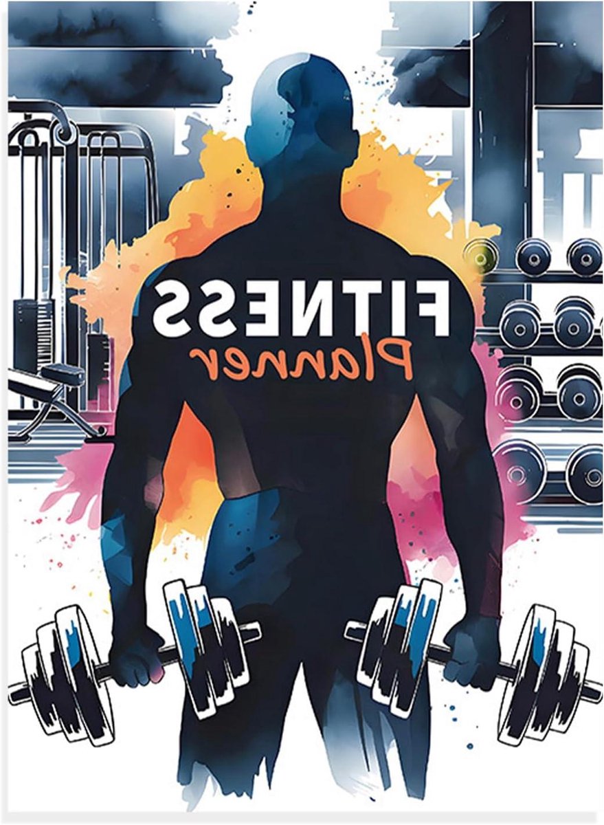 Fitness Dagboek - Workout Notitieboek - Training Plannen - Gedetailleerde Voortgang - 28.5x21x0.6cm - A