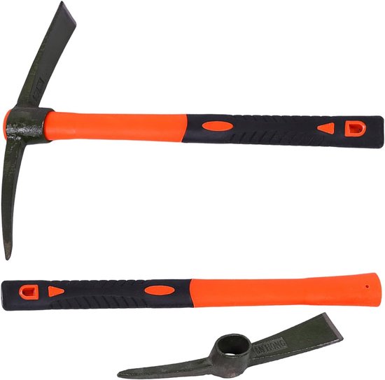 Hand Pickaxe - Kleine Pikhouweel - Grond Bewerken - Hittebehandeld Staal - Compact Formaat - Niet gespecificeerd — afbeelding 5