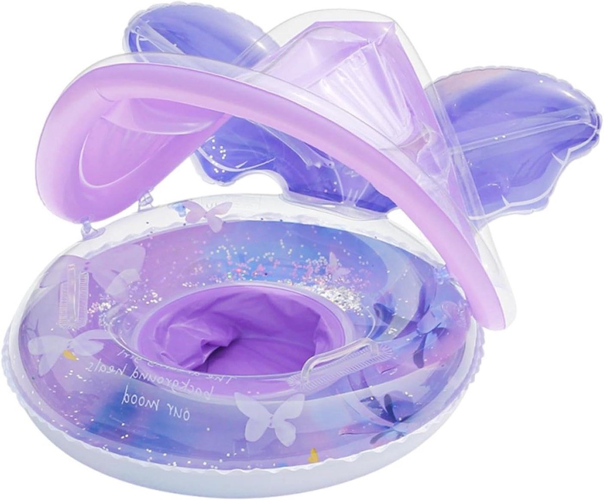 Zwembad Drijver Kinderen – Zwemband Vlinder – Zomer Waterpret – Met Zonnekap – 57×43 cm – Paars Zwembad Drijver Kinderen – Zwemband Vlinder – Zomer Waterpret – Met Zonnekap – 57×43 cm – Paars