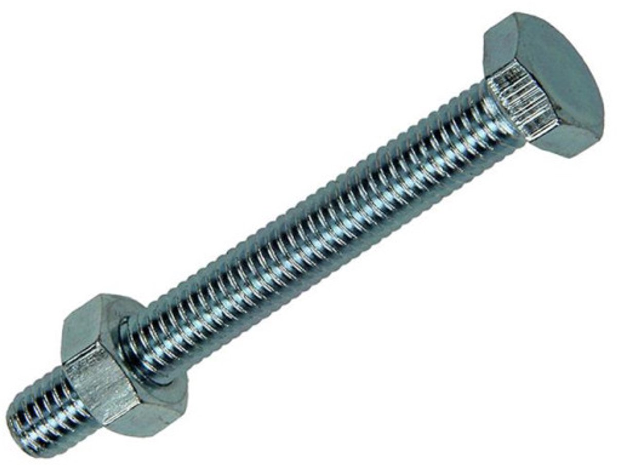 Mack TAPBOUT + MOER VERZINKT 26ST M6 X50MM
