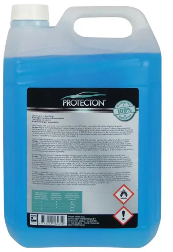 Protecton Ruitensproeiervloeistof -20°C Kant & Klaar 5 Liter van Merkloos — afbeelding 5