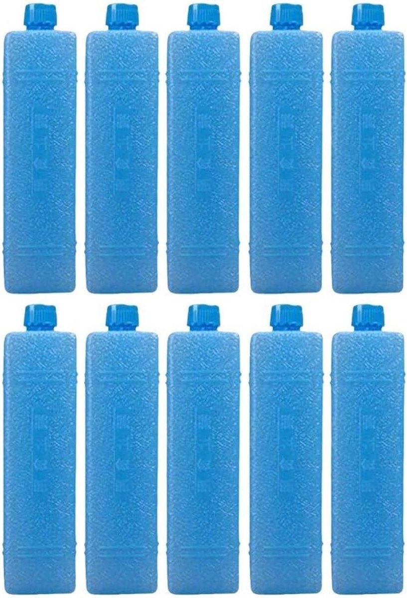 Vriezer Blokken - Herbruikbare Ice Packs - Koelen van Voedsel - Sterke Koude Opslag - 10 stuks - Blauw
