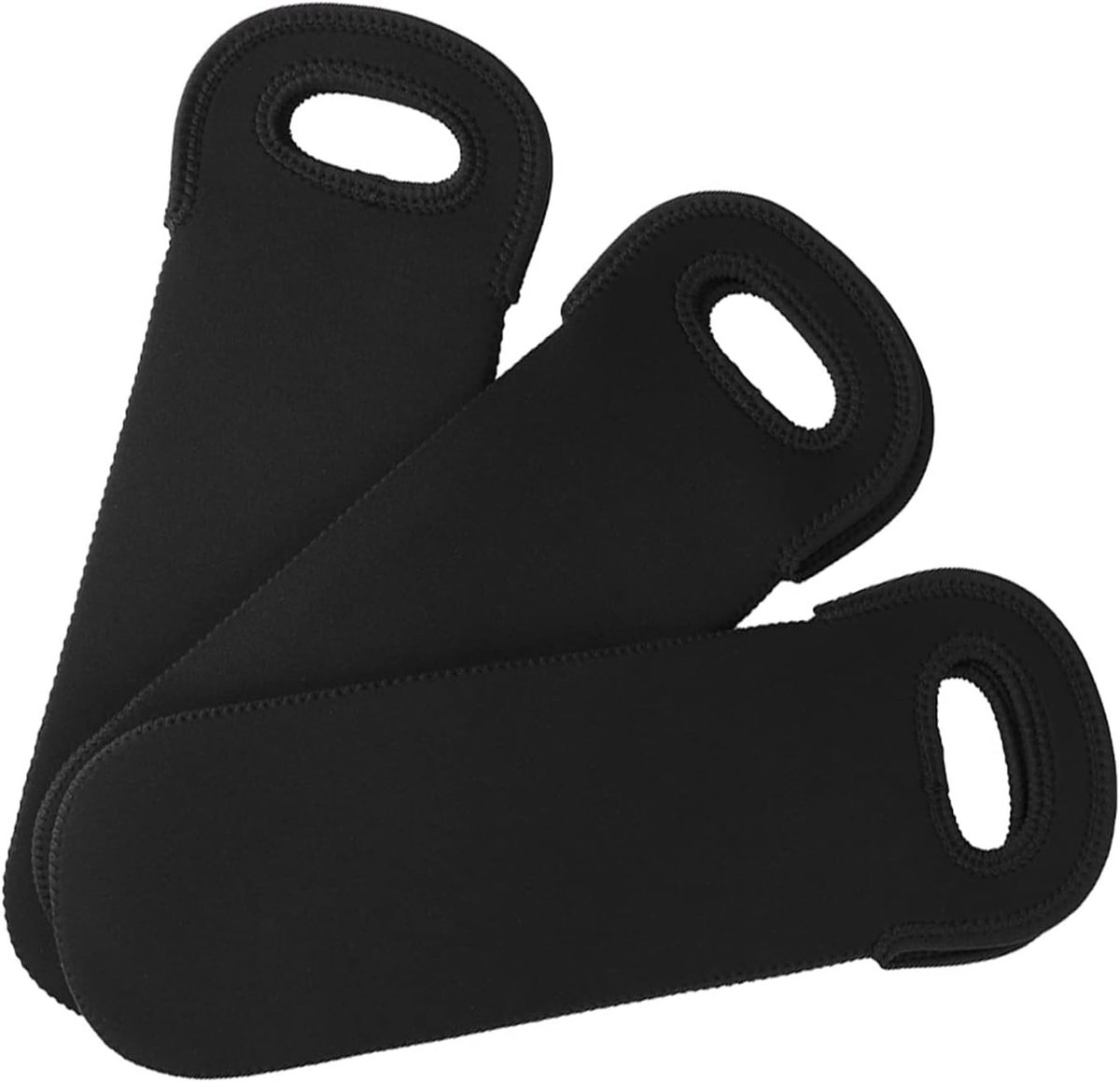 Neopreen Flessenkoeler Set van 3 - Beschermende Tas voor Wijnflessen en Drankflessen, Ideaal voor Feesten en Picknicks
