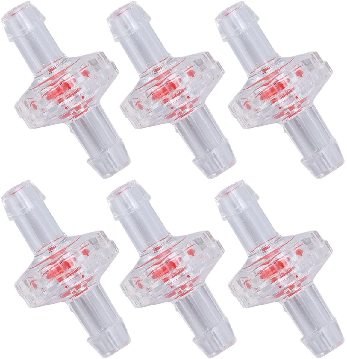 Dailygoods- Terugslagklep 10 Stuks - PP Kunststof - Eenrichtingsklep - Waterstopmembraan - Multifunctioneel - Sluit terugstromen van vloeistof/gas tegen - Check Valve