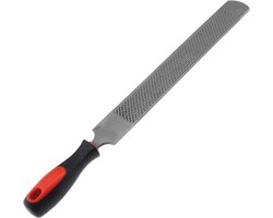 Dubbelzijdige Hoefrasp - Paardenverzorging Tool - Hoefonderhoud Paarden - Grof Medium Snede - 35cm Lengte - Zwart
