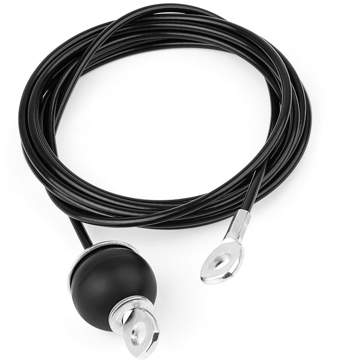 Inovra- Fitness Kabel 3.5 Meter - Triceps Touw - Pulley Systeem - Roestvrij Staal - Eenvoudig te Installeren - Hoge Treksterkte