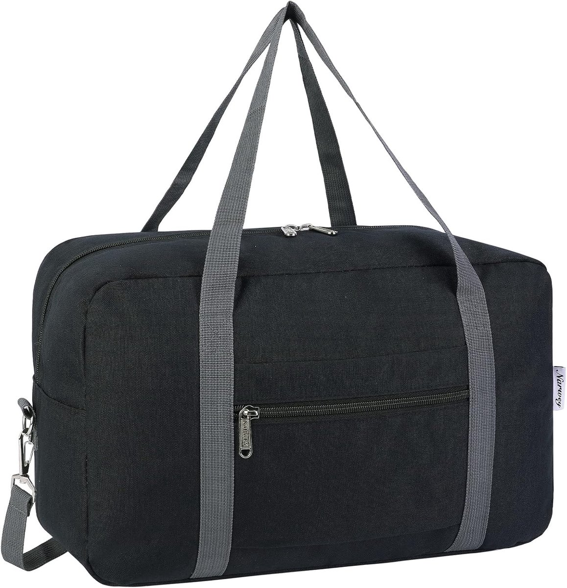 SnelShoppen - Narwey Ryanair Cabin Luggage 40x20x25cm Onder-Zit Bagage, Vouwbare Handbagage, Lichtgewicht Weekendtas voor Mannen en Vrouwen, Waterdich