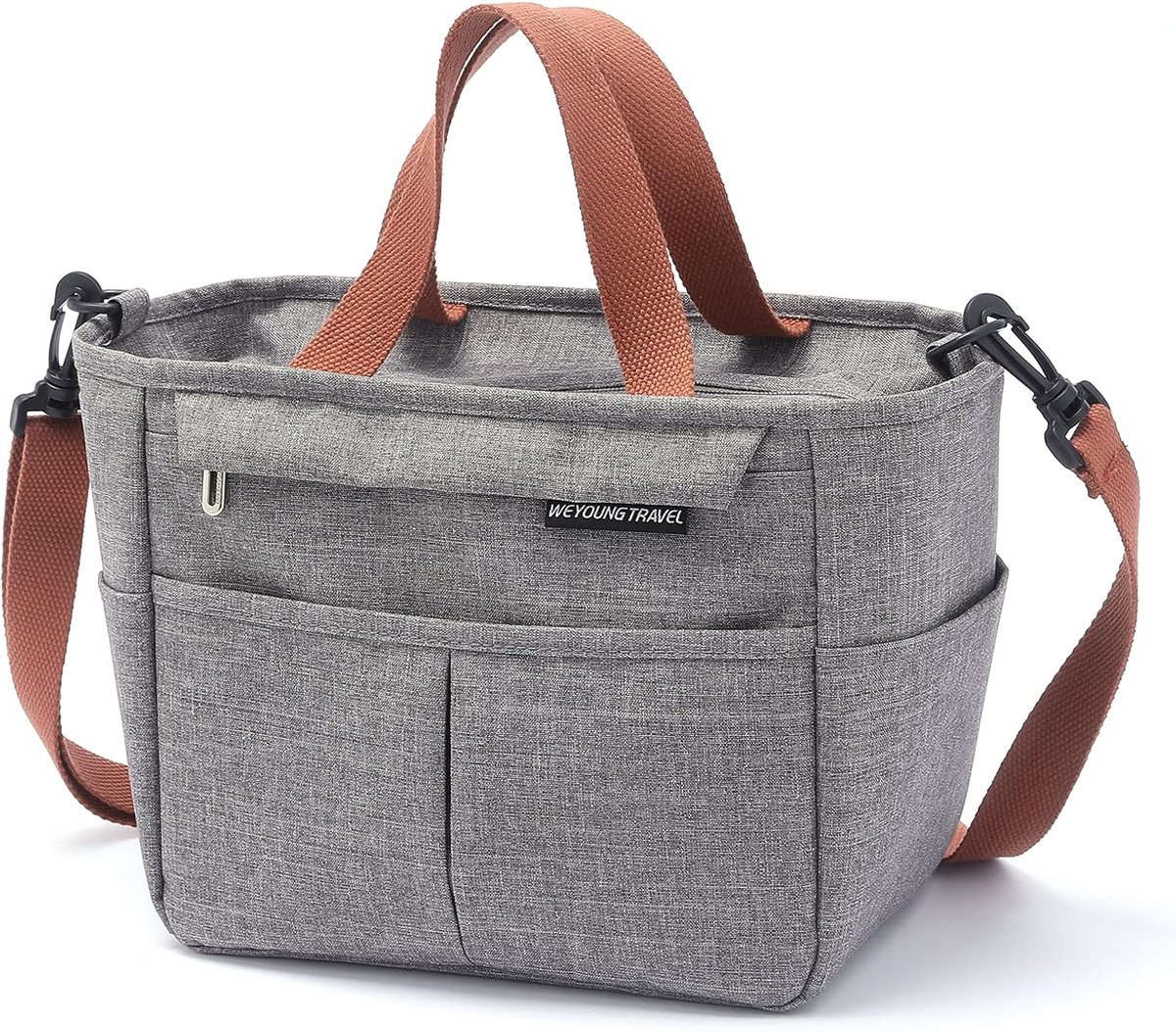 Thijox - MCKJ Lunchtas, Koeltas, Kleine Isolatietas voor Dames/Heren/Kinderen - Perfect voor Kantoor, School, Picknick - Thermotas met Trendy Designs