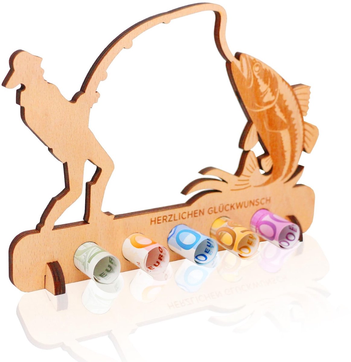 Dailygoods- Spaarpot Houten Cadeau - Spaarpot Volwassenen - Spaarpot Kind - Spaarpot Kluis - Spaarvarken - Handgemaakt en Duurzaam - Geldcadeau