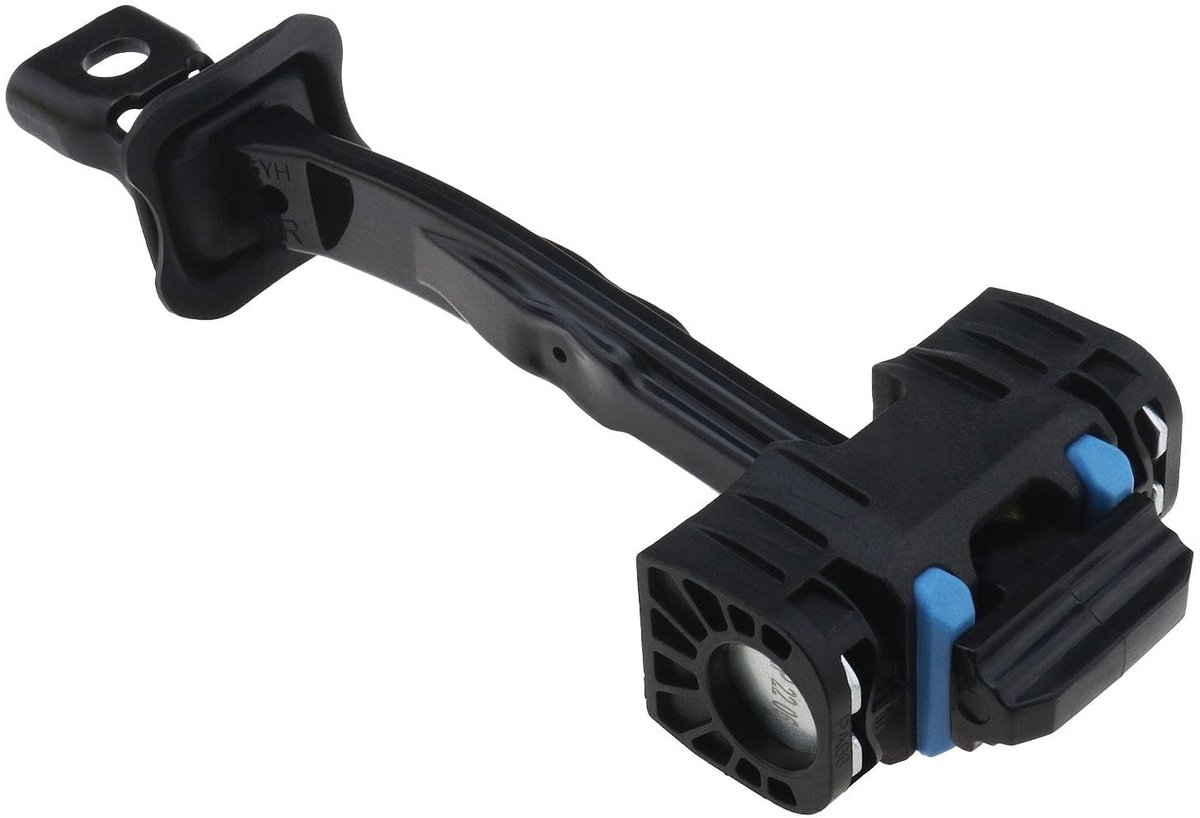 Dailygoods- Scharniercontrolestrop Compatibel met VW Golf Mk7 2013-2021 - Deurstopper - Deurhouder - Duurzaam Metaal - Links/Rechts Bevestiging - 1x Deurscharnier Controle