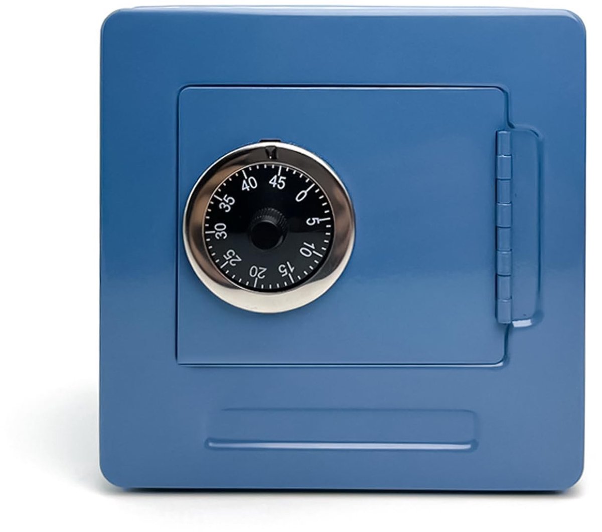 Dailygoods - Kluis en Slotdoos - Elektronische Kluis - Veiligheid voor Thuis - Blauw - Geldkluis met Code - Beveiliging voor Thuisgebruik - Compact Model
