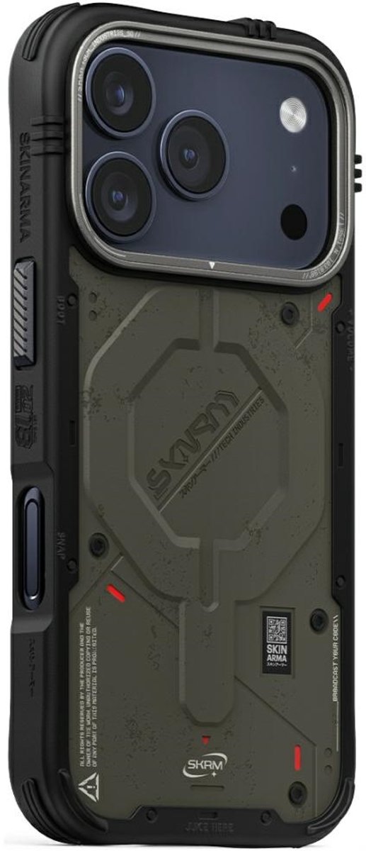 Skinarma Vigor MagSafe Hoesje voor iPhone 17 Pro Groen