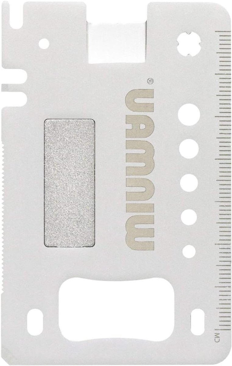 Darts Multitool - Dart Accessoire - Dart Onderhoud - Aluminium Schacht Reparatie - 14.5 cm - Zilver