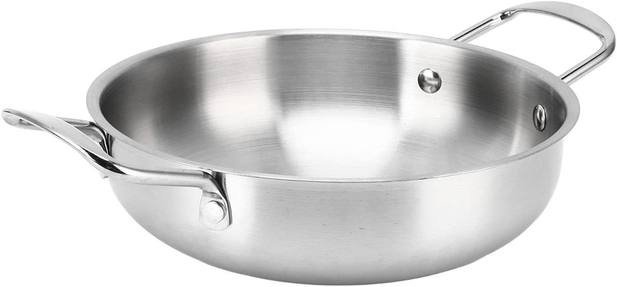 Kookpot voor Korean Ramen en Pasta met Gelijkmatige Warmteverdeling voor Buiten en Kamperen (18cm)