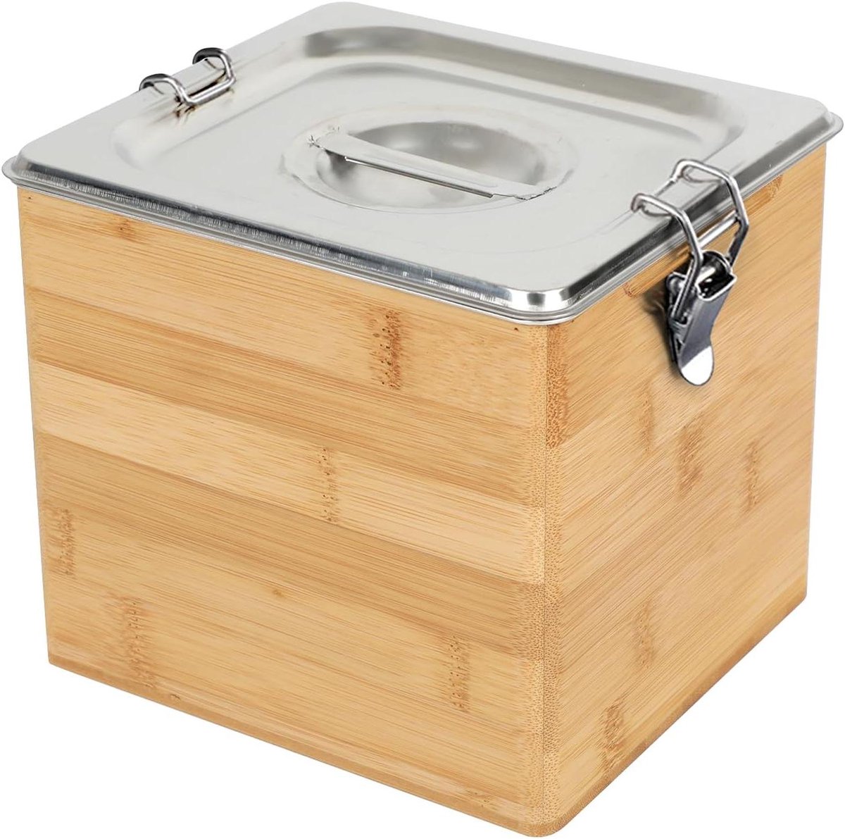 Keuken Compostbak - Afvalbak Aanrecht - Organisch Afval - Geurvrij Deksel - 3 Liter - Geel