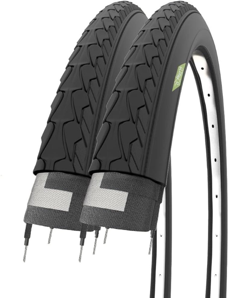 Fietsbanden Set - Vouwbanden Gravel - All-road fietsen - Optimale grip - 700x35C - Zwart