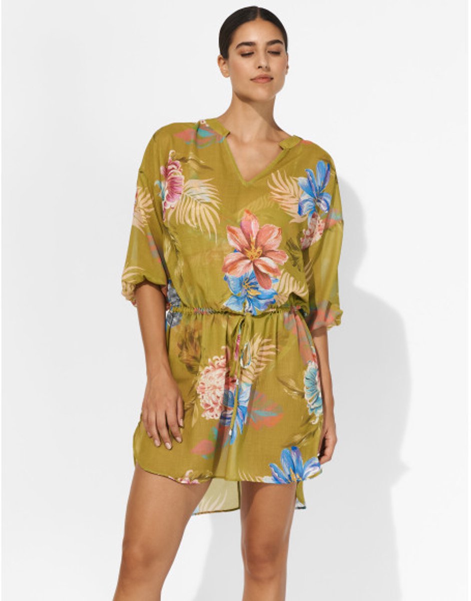 Lidea Botanic Burst Tuniek Apple-Bloom Groen L