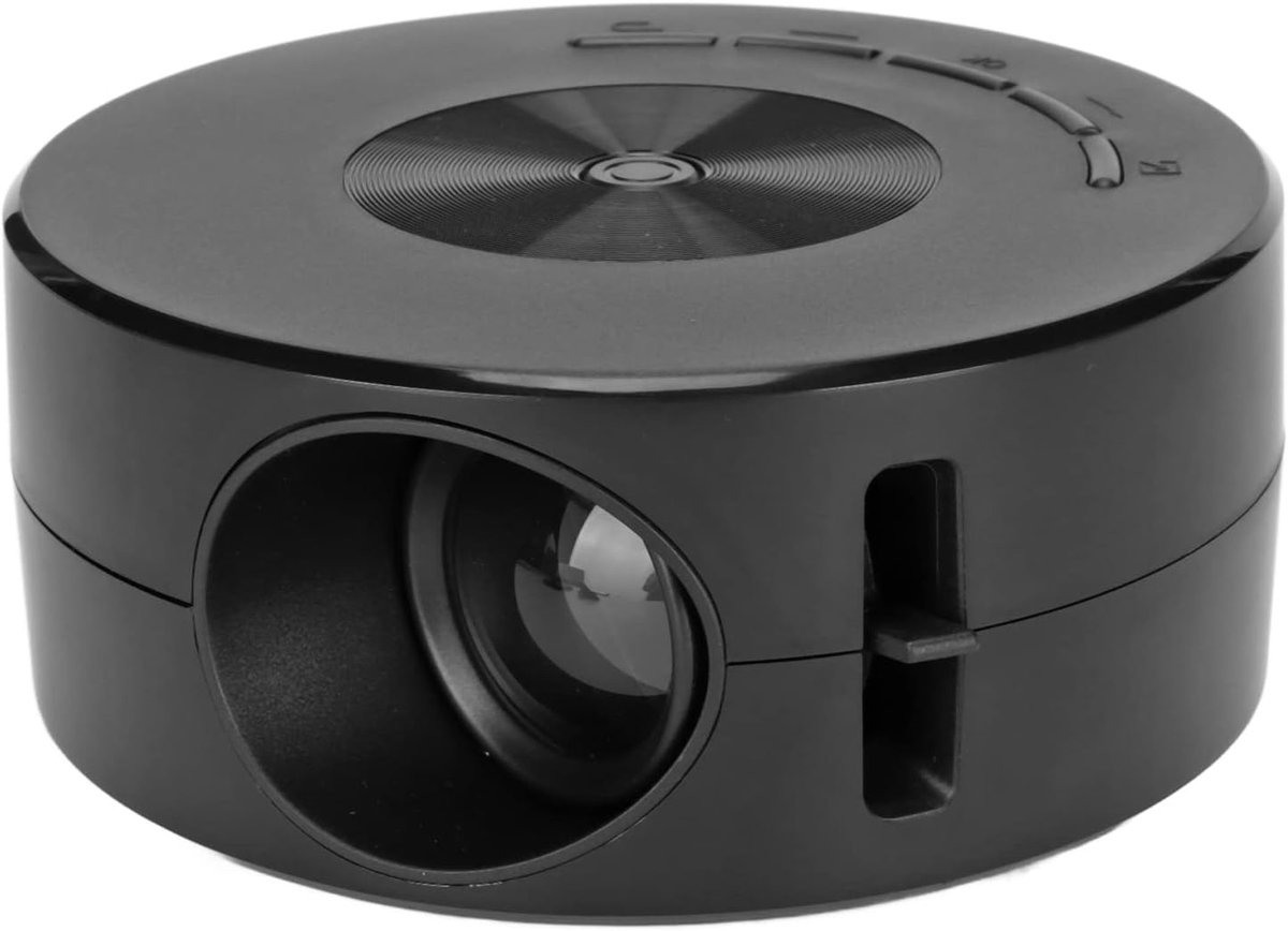 Mini Draagbare Projector 1080p met Ingebouwde Speaker voor Thuisbioscoop, Ideaal voor Kinderen en Buitenactiviteiten