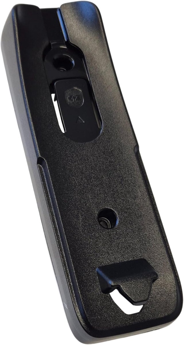 SnelShoppen - Wall Mount voor Draadloze Stofzuiger - Bevestigingsbeugel voor Philips Modellen - Zwart Plastic - Geschikt voor FC6812, FC6823, XC7041,