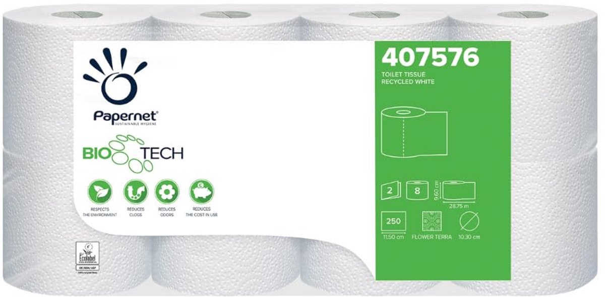SnelShoppen - Campingtoiletpapier 2-laags - Chemisch Toiletpapier voor Camper, Boot en Camping - 64 Rollen - Hoogwaardig en Absorberend