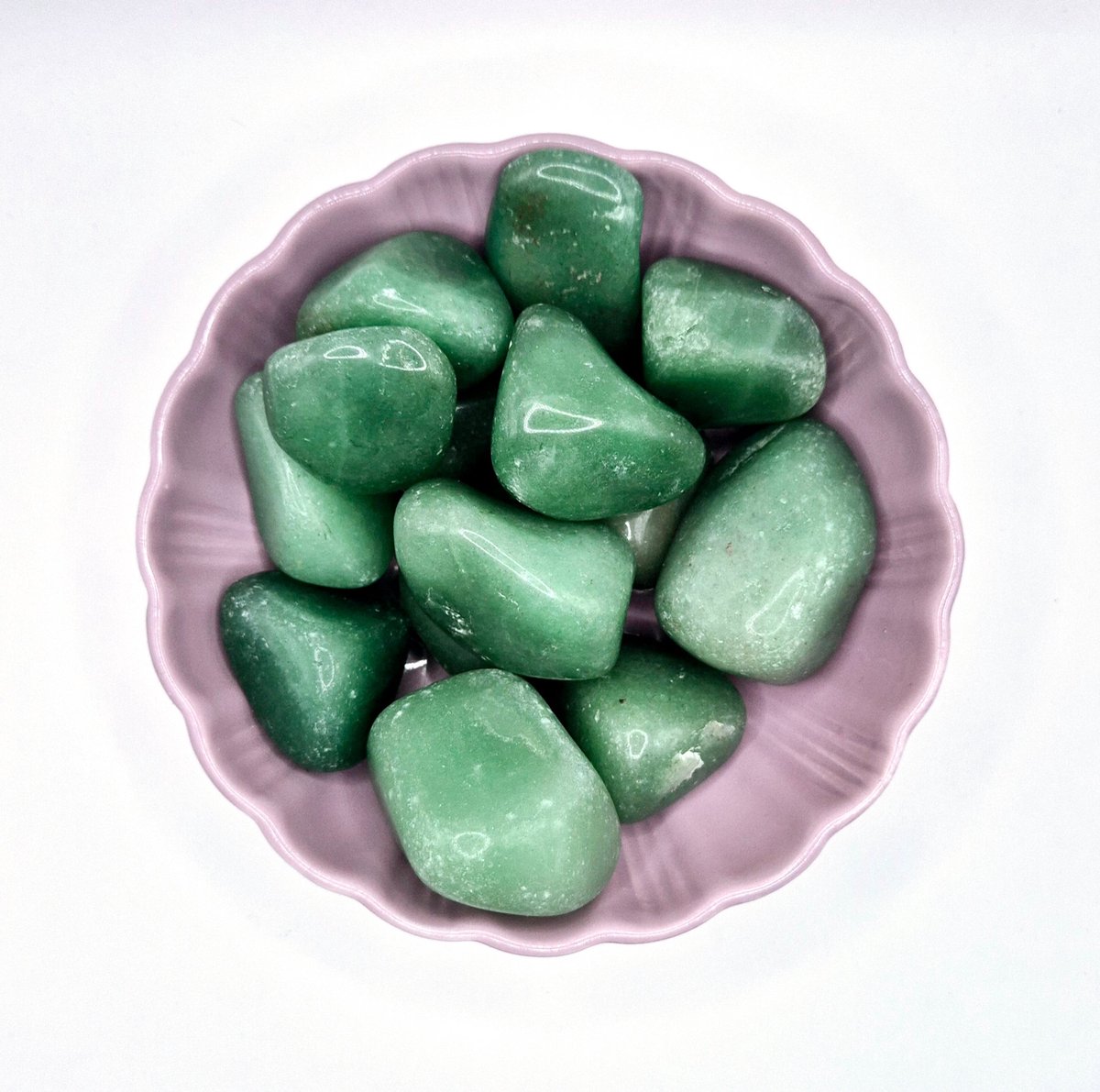 Crystal Green Quartz A Quality Tumbled Gemstone 3-8cm