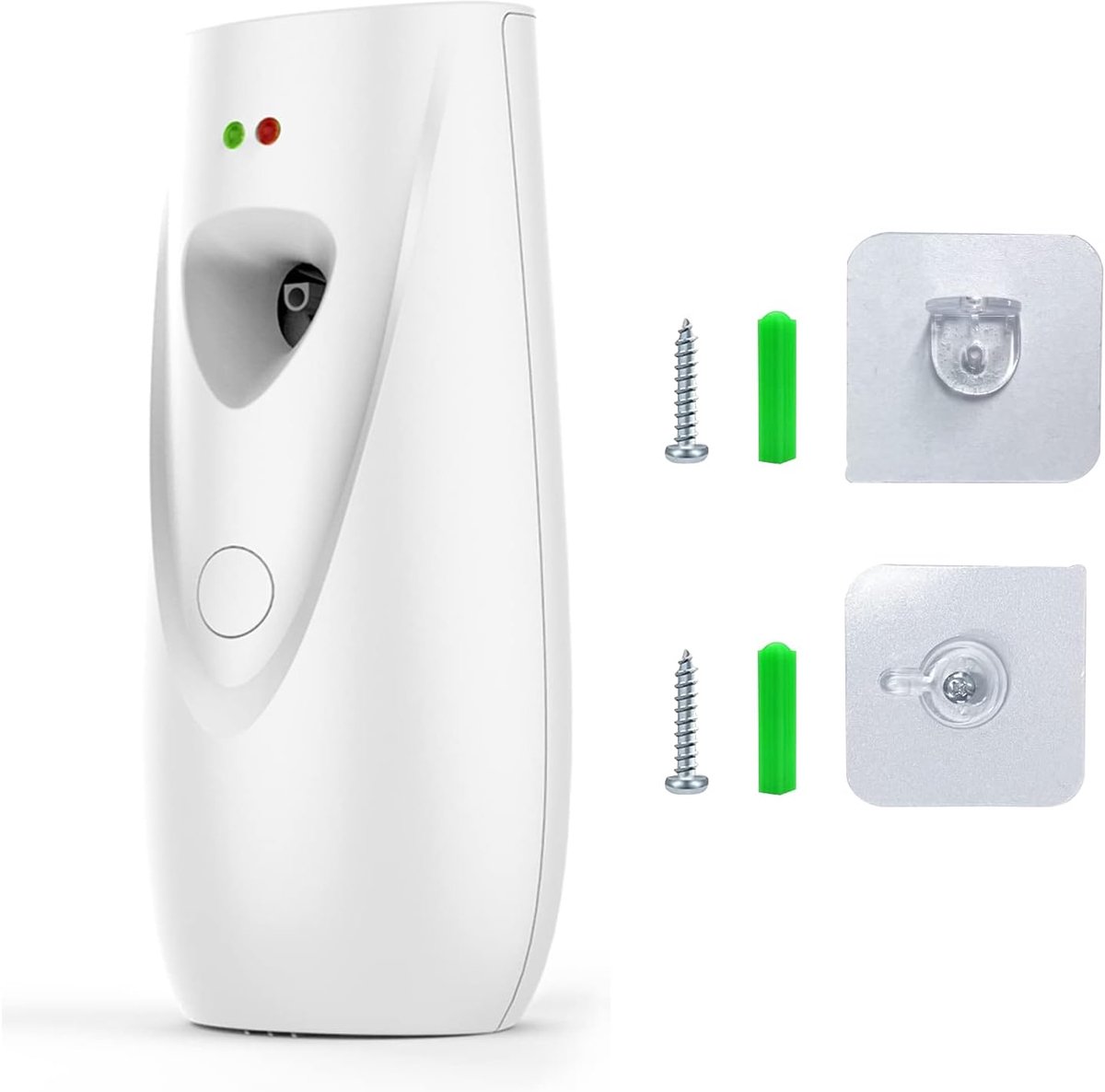 SnelShoppen - Automatische Luchtverfrisser voor Thuis, Wanddispenser met Instelbare Geuren, 300ml Spray Dispenser voor Toiletten, Hotels en Feesten