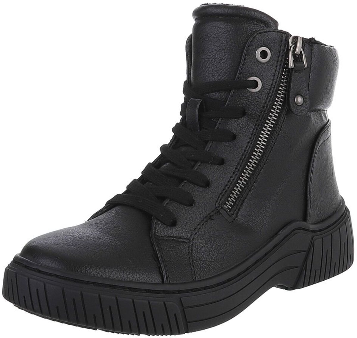Veterboot met ritssluiting - dames dagelijks gebruik Mt:38