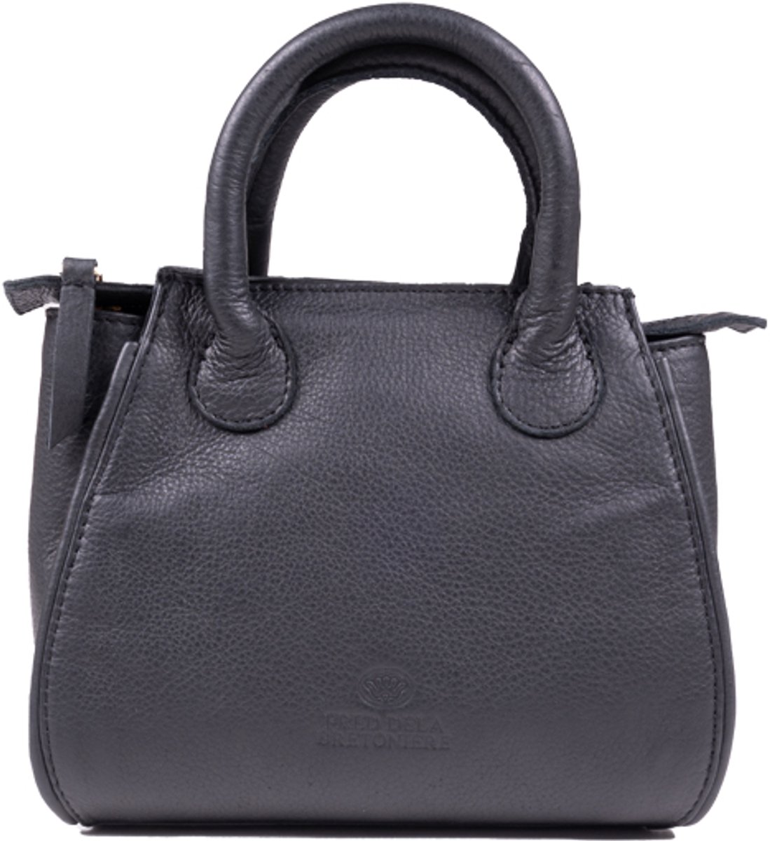 Fred de la Bretoniere Handbag Soft Grain Leather Black