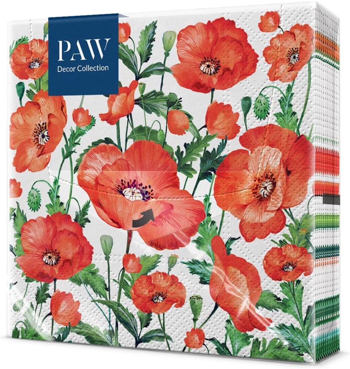 SnelShoppen - Papieren Servetten 3-laags (33 x 33 cm) I 20 Stuks I Milieuvriendelijk Geprint I Verjaardagsdecoratie I Tafelversiering met Natuur en Di