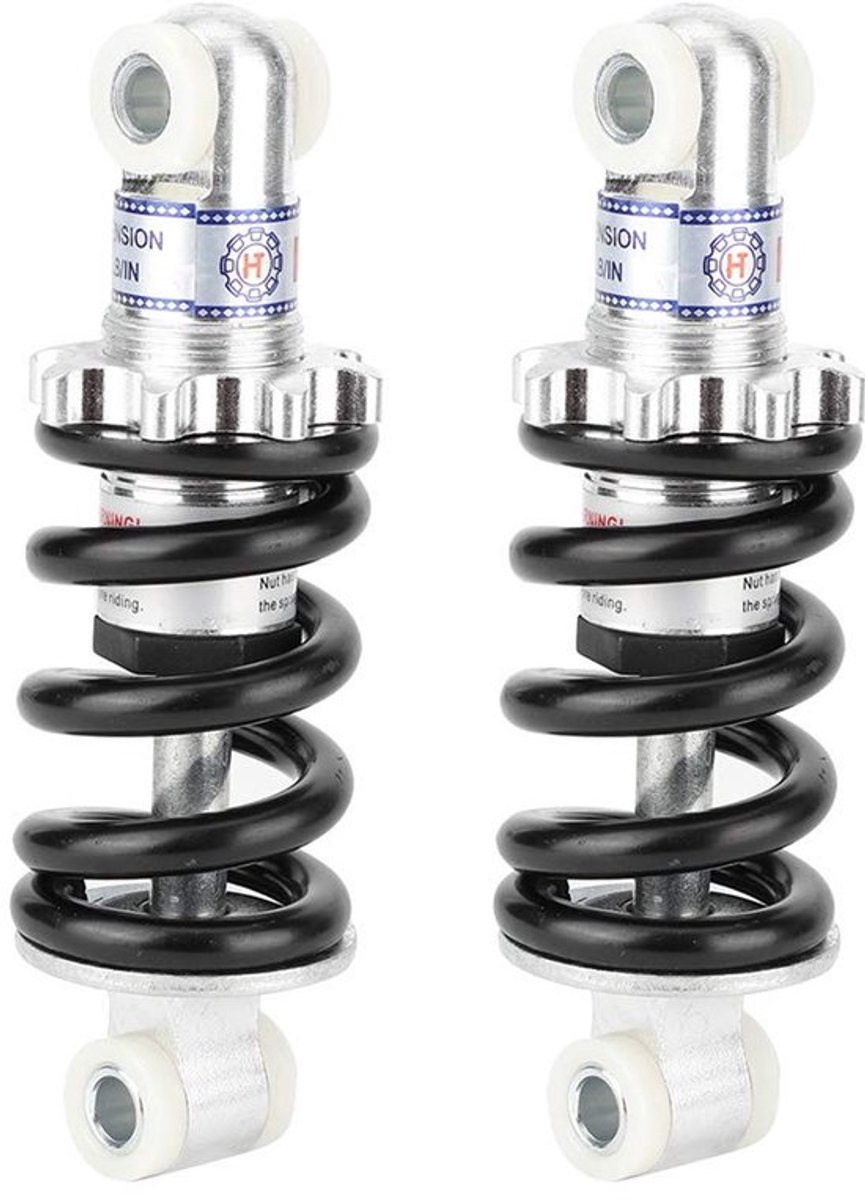 Schokdemper 125mm 750LBS - Achter Schokdemper - ATV/Scooter - Bergwiel/Fiets - Achterwielophanging - Schokbestendig - Demper