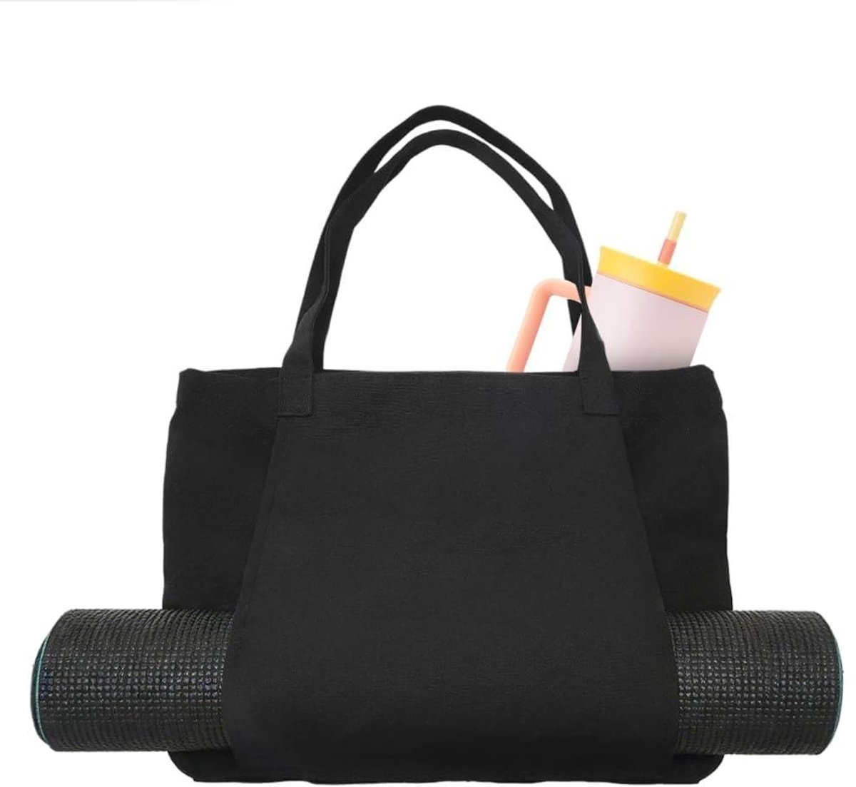 Dailygoods- Yogatas groot - waterdicht - snelle toegang - 19 liter - lichtgewicht - vak met ritssluiting - Sporttas