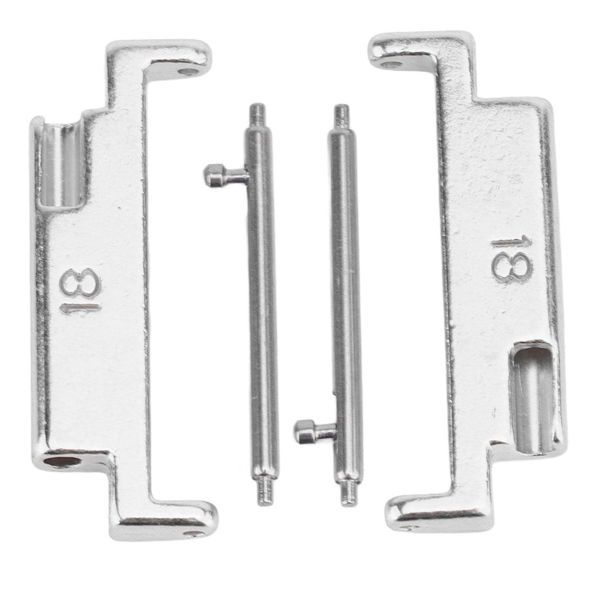 Dailygoods - Metalen Horlogebandadapter voor Smartwatches met 18-22 mm Connector
